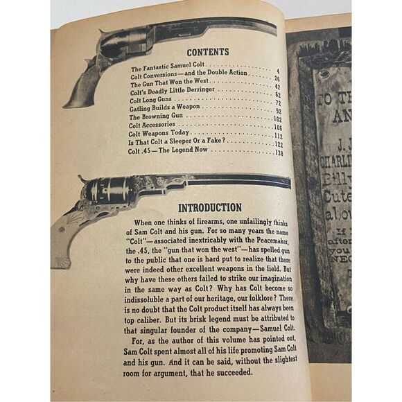 THE COLT GUN BOOK by Lucian Cary, 1961, Illustrated - Picture 9 of 13